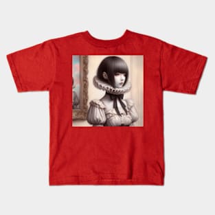 Steampunk Girl Kids T-Shirt